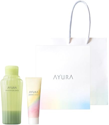 Amazon | アユーラ(AYURA) 【癒しのギフト】 入浴料(各50mL × 2種
